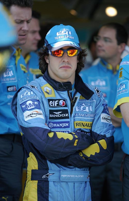 法拉利力克雷诺车队，阿隆索高光表现的简单介绍